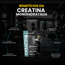 Creatina Monohidratada 100% Pura - 250g