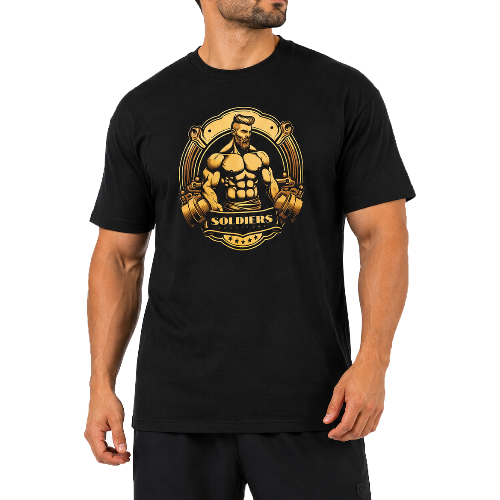 Camiseta Casual Soldado Forte