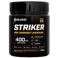 Pré-Treino Striker Cafeína 400mg - 300g