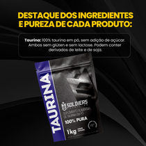 Taurina 100% Pura - 1Kg