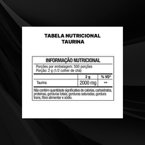 Taurina 100% Pura - 1Kg