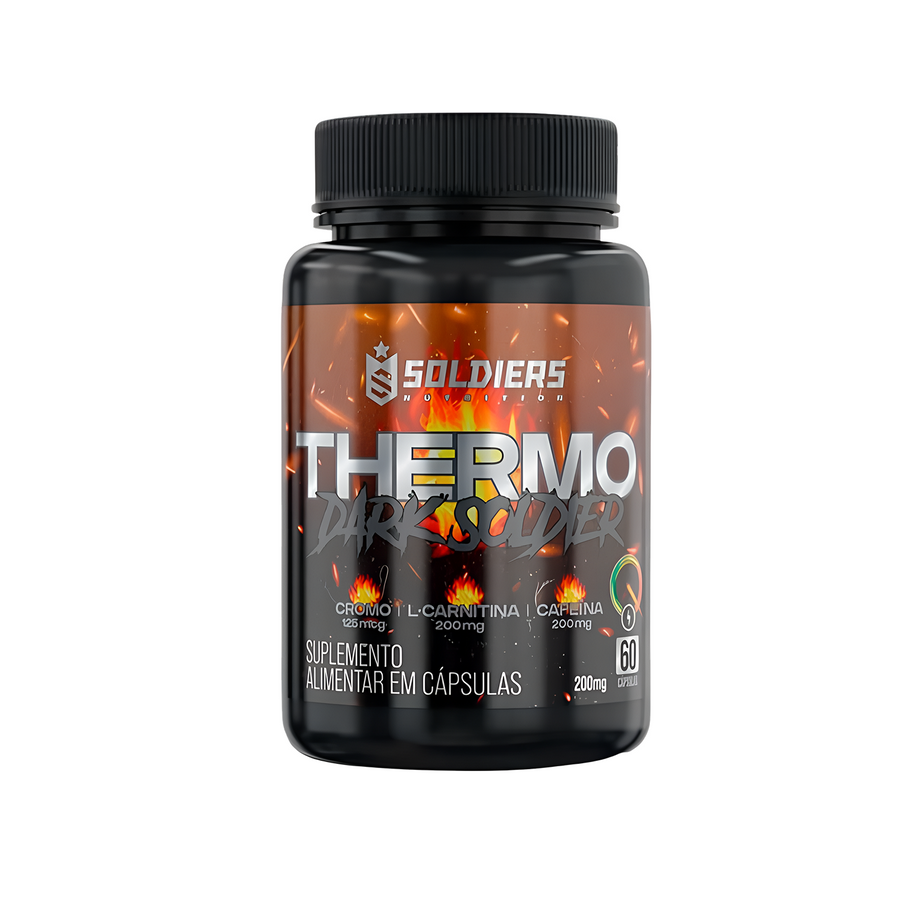 Thermo Dark Soldier Cafeína 200mg - 60 Cáps