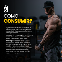Thermo Dark Soldier Cafeína 200mg - 60 Cáps