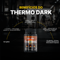Thermo Dark Soldier Cafeína 200mg - 60 Cáps