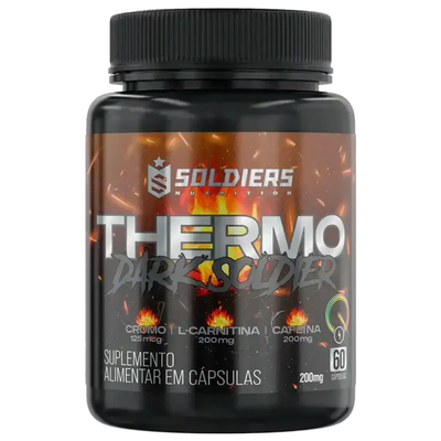 Thermo Dark Soldier Cafeína 200mg - 60 Cáps