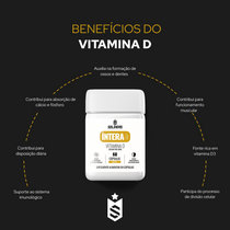 Kit Vitamina D 60 Cáps + Ômega 3 Com Coenzima Q10 60 Cáps - Íntera Daily