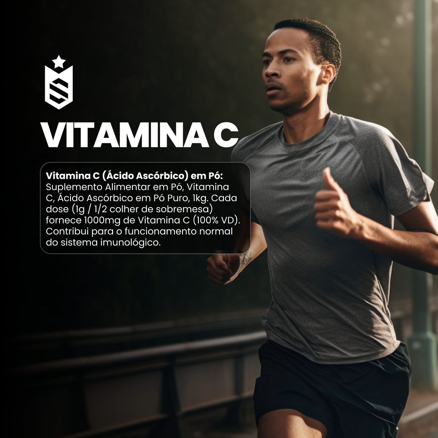 Vitamina C em Pó 1000mg - 1kg