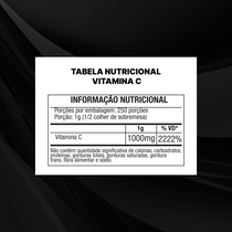 Vitamina C em Pó 1000mg - 1kg