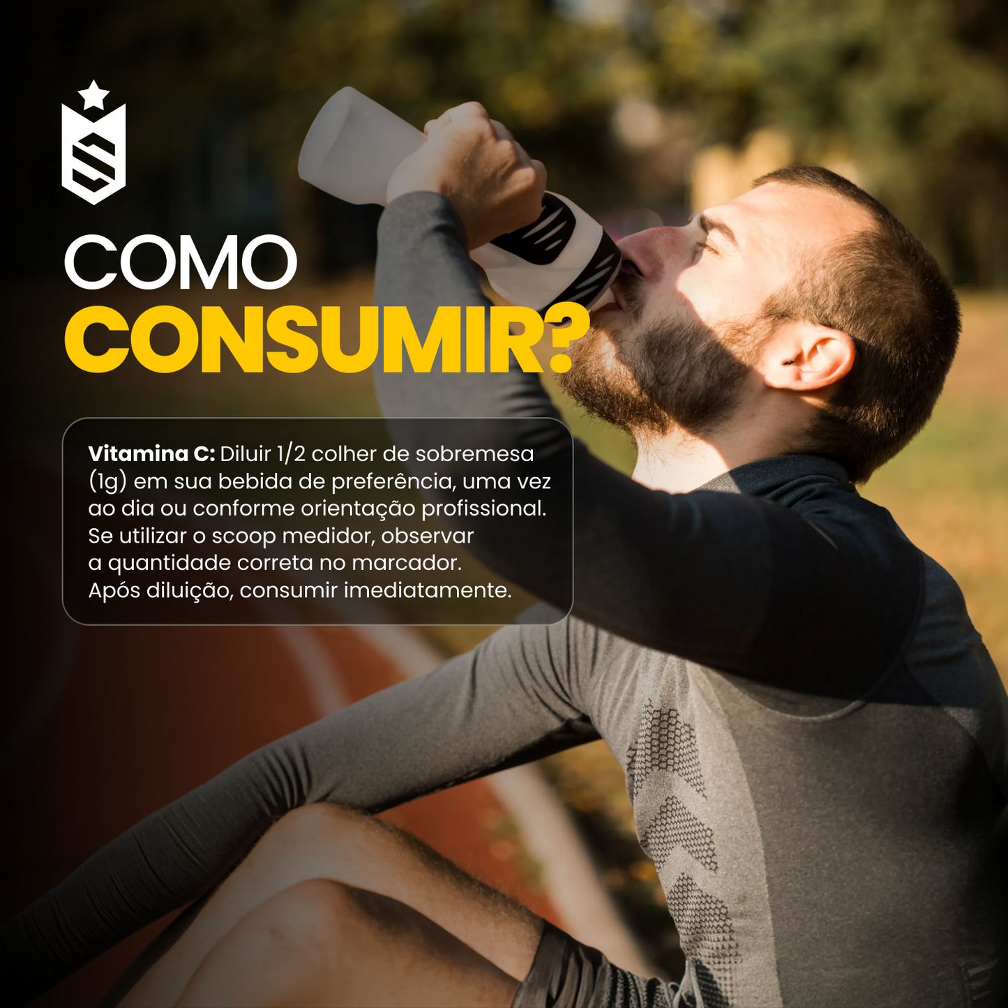 Vitamina C em Pó 1000mg - 250g