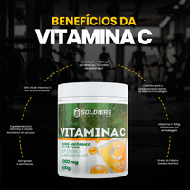 Vitamina C em Pó 1000mg - 500g