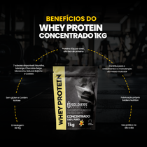 Whey Protein Concentrado 1kg - Baunilha