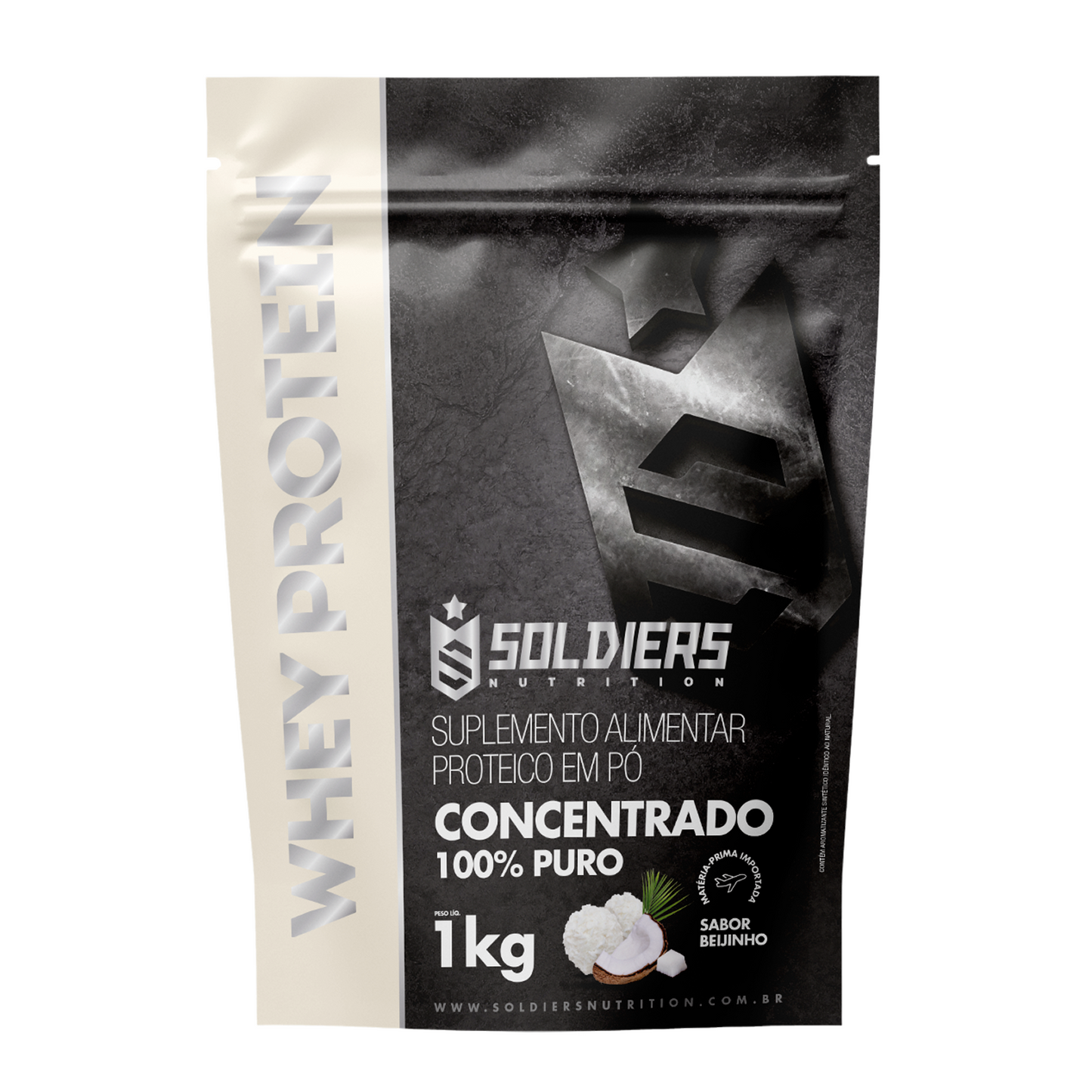 Whey Protein Concentrado - 1kg