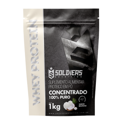 Whey Protein Concentrado 1kg - Beijinho