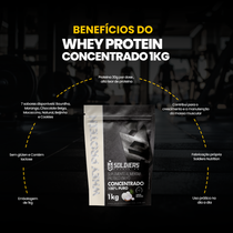 Whey Protein Concentrado 1kg - Beijinho