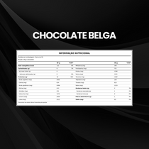 Whey Protein Concentrado 1kg - Chocolate Belga