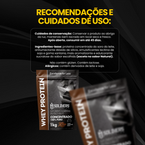 Whey Protein Concentrado 1kg - Chocolate Belga