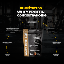 Whey Protein Concentrado 1kg - Cookies