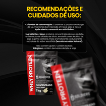 Whey Protein Concentrado 1kg - Natural