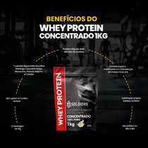 Whey Protein Concentrado 1kg - Natural
