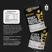 Whey Protein Blend Concentrado/Isolado - 900g