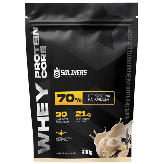 Whey Core 70% de Proteína Concentrada - 900g