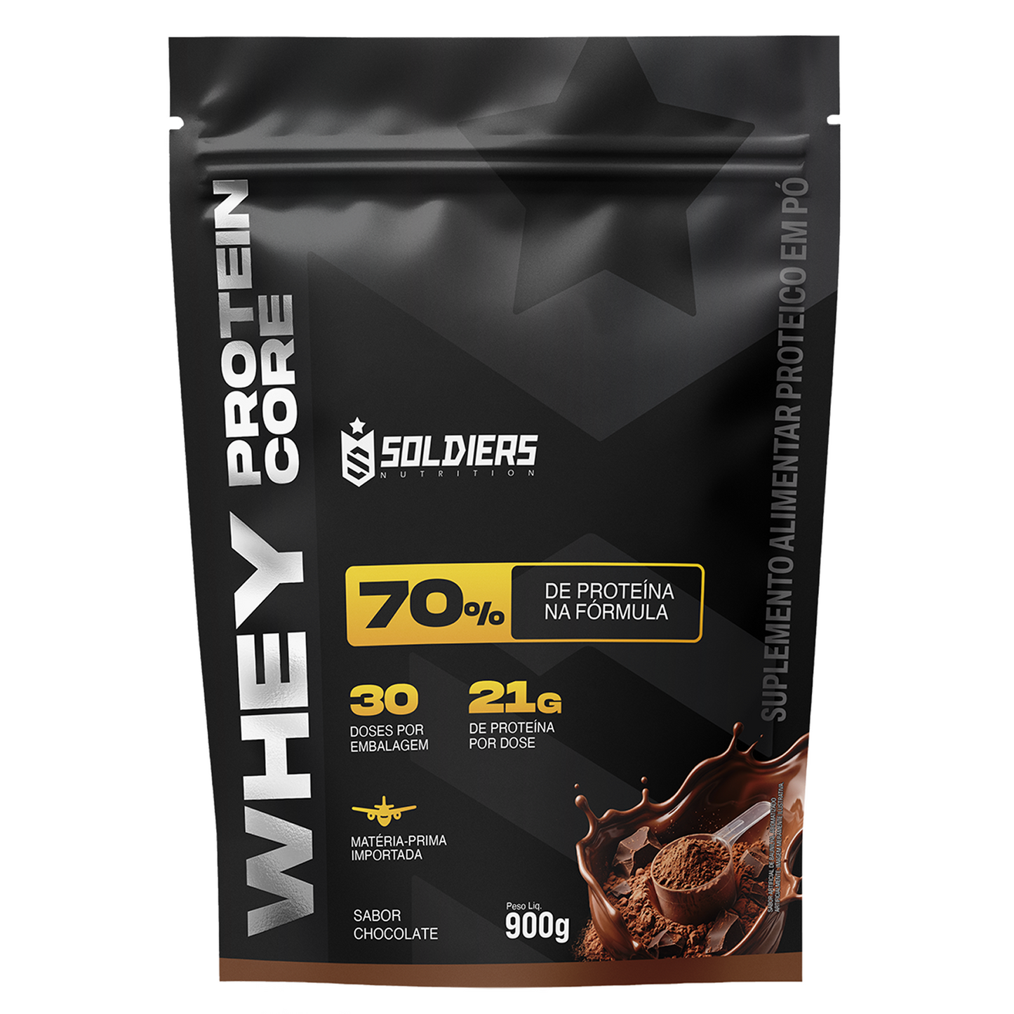 Whey Core Protein 70% Proteína 900g