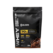 Whey Core Protein Proteínas Pó 900g 30 Doses - Soldiers Nutrition