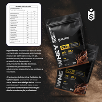 Whey Core Protein Proteínas Pó 900g 30 Doses - Soldiers Nutrition