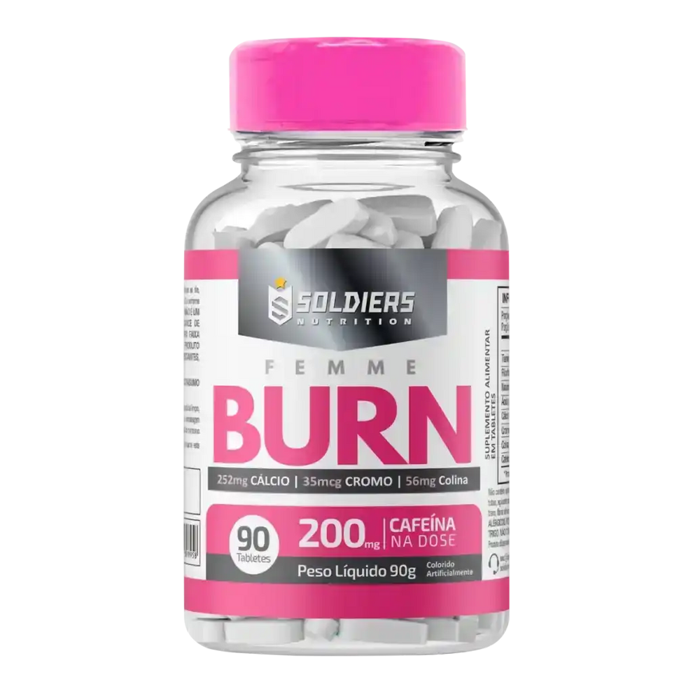 Termogênico Femme Burn 90g - Soldiers Nutrition