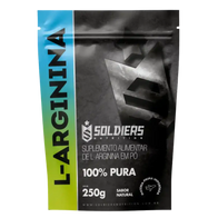 Arginina 250g - 100% Puro Importado - Soldiers Nutrition
