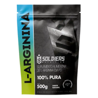 Arginina 500g - 100% Puro Importado - Soldiers Nutrition