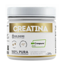 Creatina Creapure 270g - 100% Importada - Soldiers Nutrition