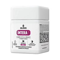 Suplemento Vitamina  Cabelos & Unhas Íntera Glow para Força e Crescimento - Soldiers Nutrition