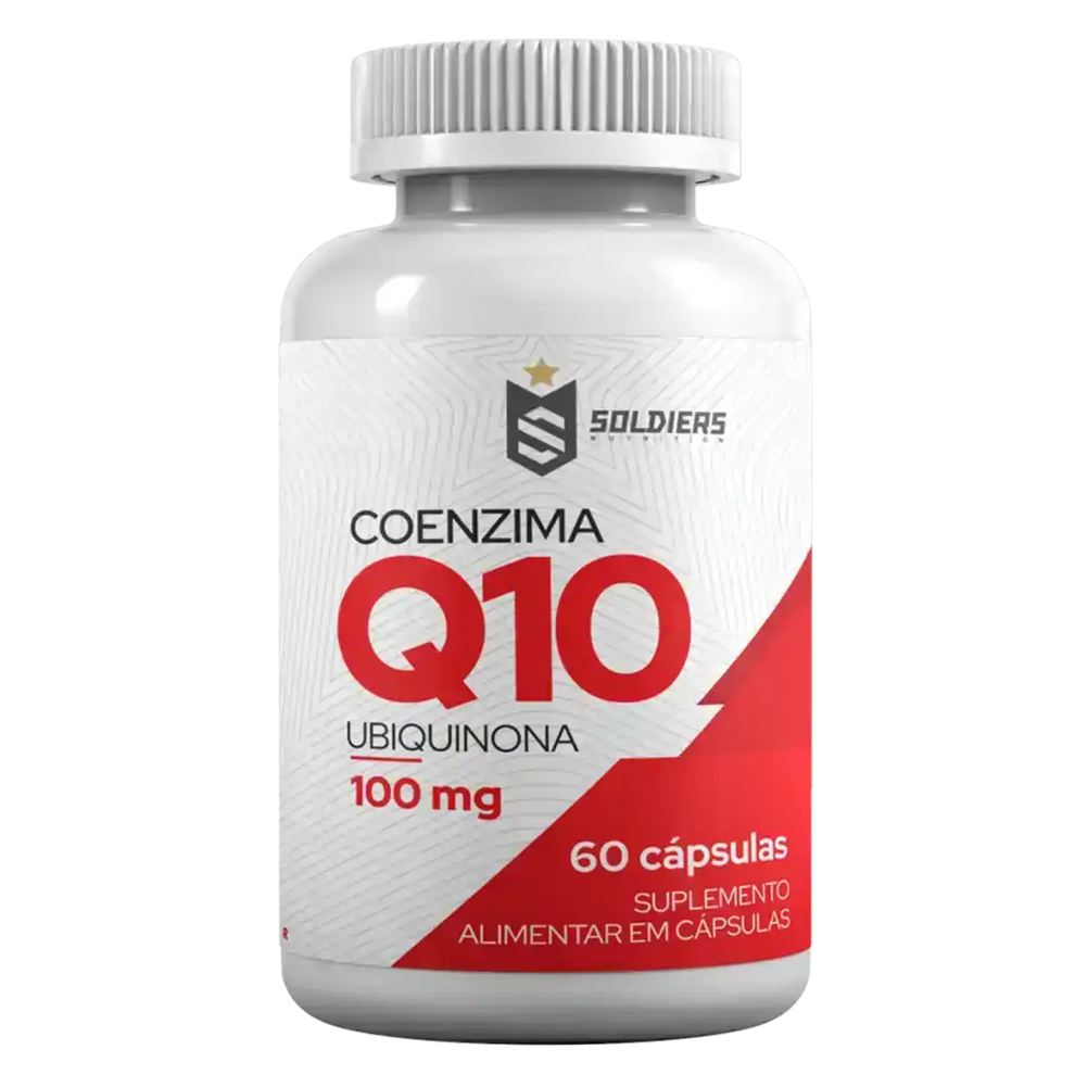 Coenzima Q10 - 60 Cápsulas 100mg - Soldiers Nutrition