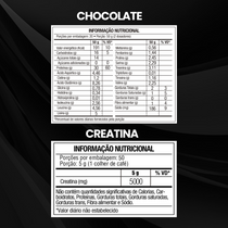 Kit Whey Protein Concentrado 1Kg + Creatina Monohidratada Pote 300g