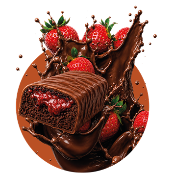 Chocolate com Morango