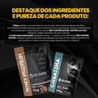 Kit Whey Protein Concentrado 1Kg + Creatina Monohidratada 500g 5