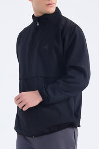 Parka Masculina Oversized Preta