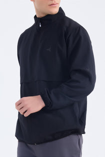 Parka Masculina Oversized Preta