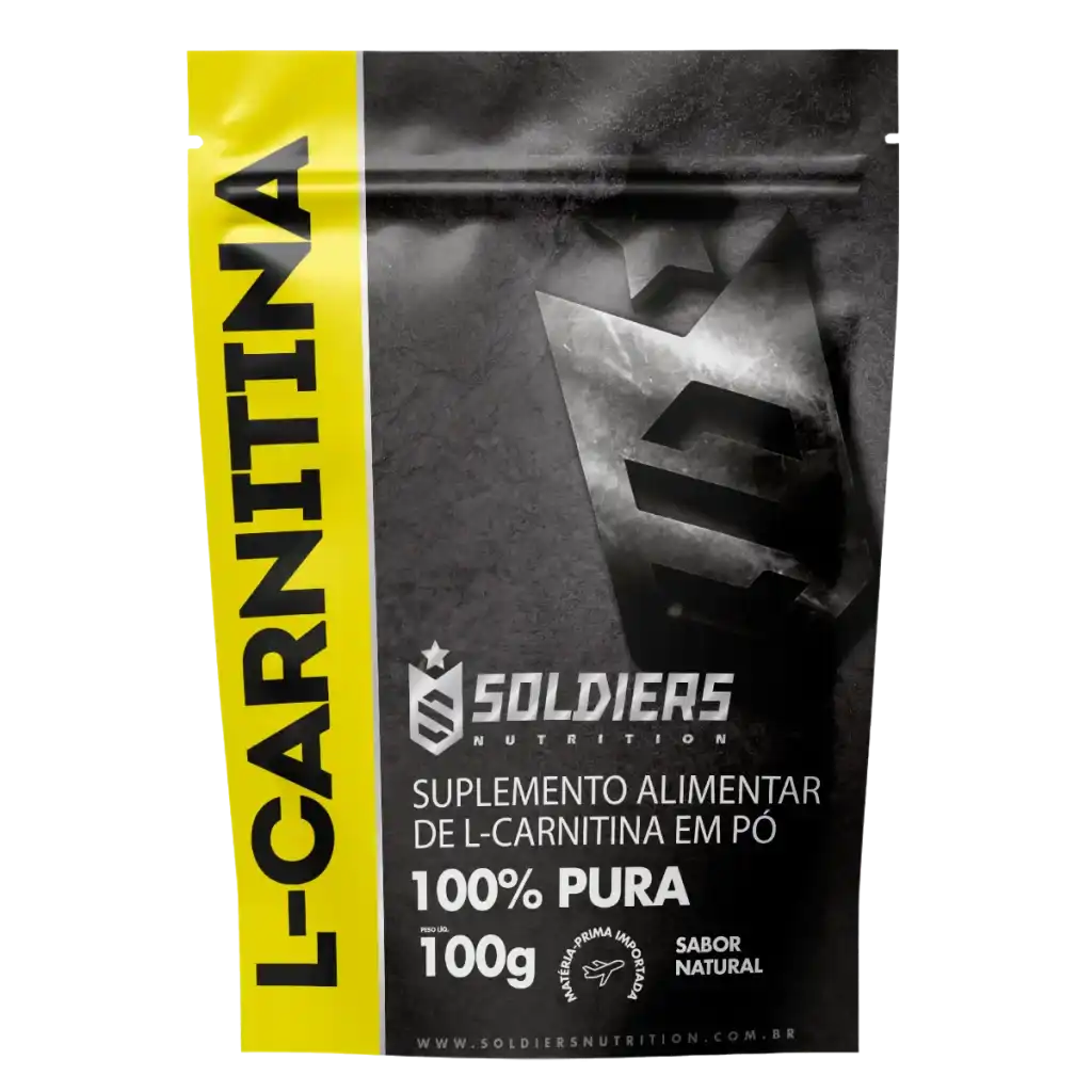 L - Carnitina 100% Pura - 100g