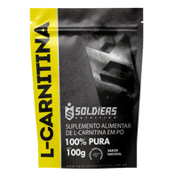 L - Carnitina 100% Pura - 100g