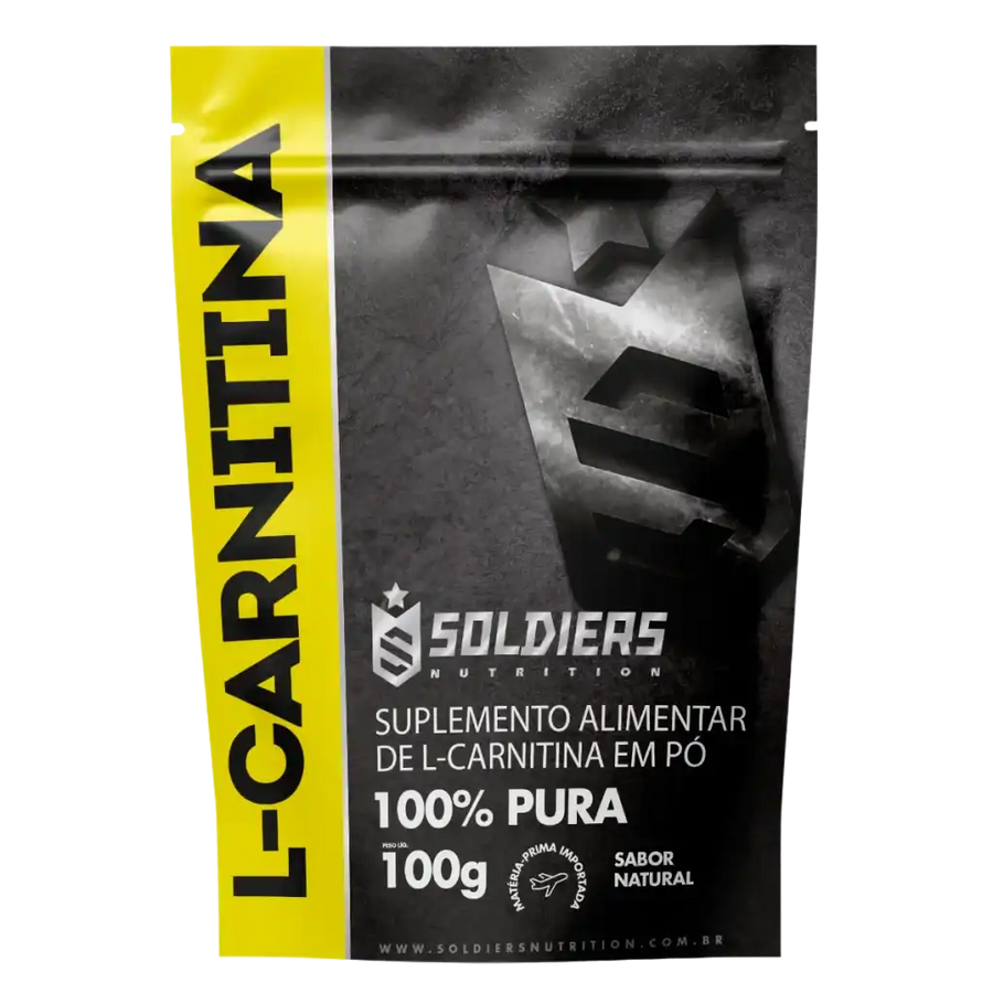 L - Carnitina 100% Pura - 100g