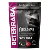 Beterraba Em Pó 1Kg - 100% Puro - Soldiers Nutrition