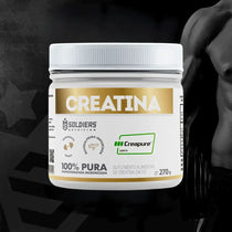 Creatina Creapure 270g - 100% Importada - Soldiers Nutrition
