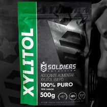 Embalagem de Xylitol em pó 100% puro, 500g, adoçante alimentar sem sabor