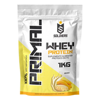 Whey Protein Primal Banana 1Kg - Soldiers Nutrition