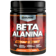 Beta Alanina 500g - 100% Puro Importado - Soldiers Nutrition