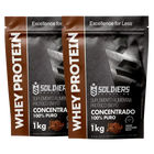 Kit Whey Protein Concentrado - 2kg 3