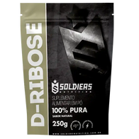 D - Ribose 250g - 100% Puro Importado - Soldier Nutrition
