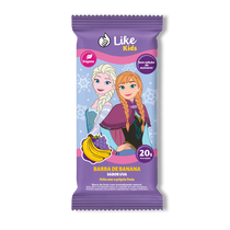 Barra Banana Uva Sem Açúcar Vegana Caixa 3 Un - Like Kids